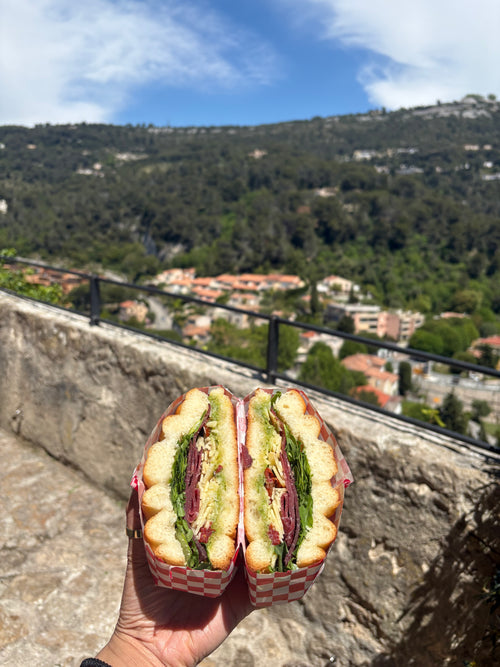Sandwich with a view