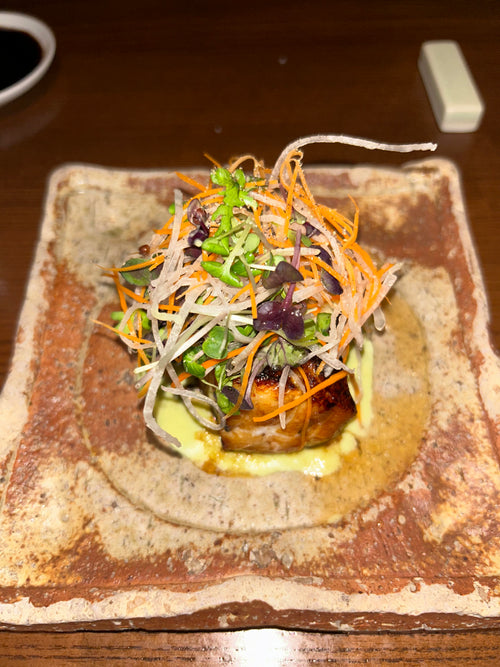 Sea bass, dressed to impress